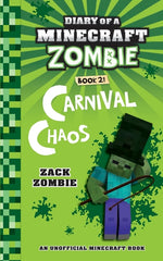 Book cover for Diary of a Minecraft Zombie Book 21: Carnival Chaos