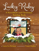 Book cover for Lucky Ruby: A Hanukkah and Christmas Holiday Book