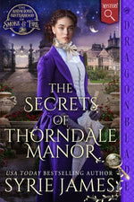Book cover for Secrets of Thorndale Manor: A Victorian Historical Mystery