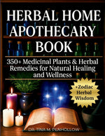 Book cover for Herbal Home Apothecary Book: 350+ Medicinal Plants and Herbal Remedies for Natural Healing and Wellness