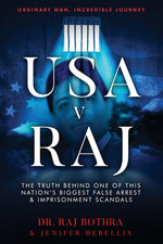 Book cover for USA v Raj