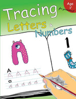 Book cover for Tracing Letters & Numbers for preschool: Kindergarten Tracing Workbook