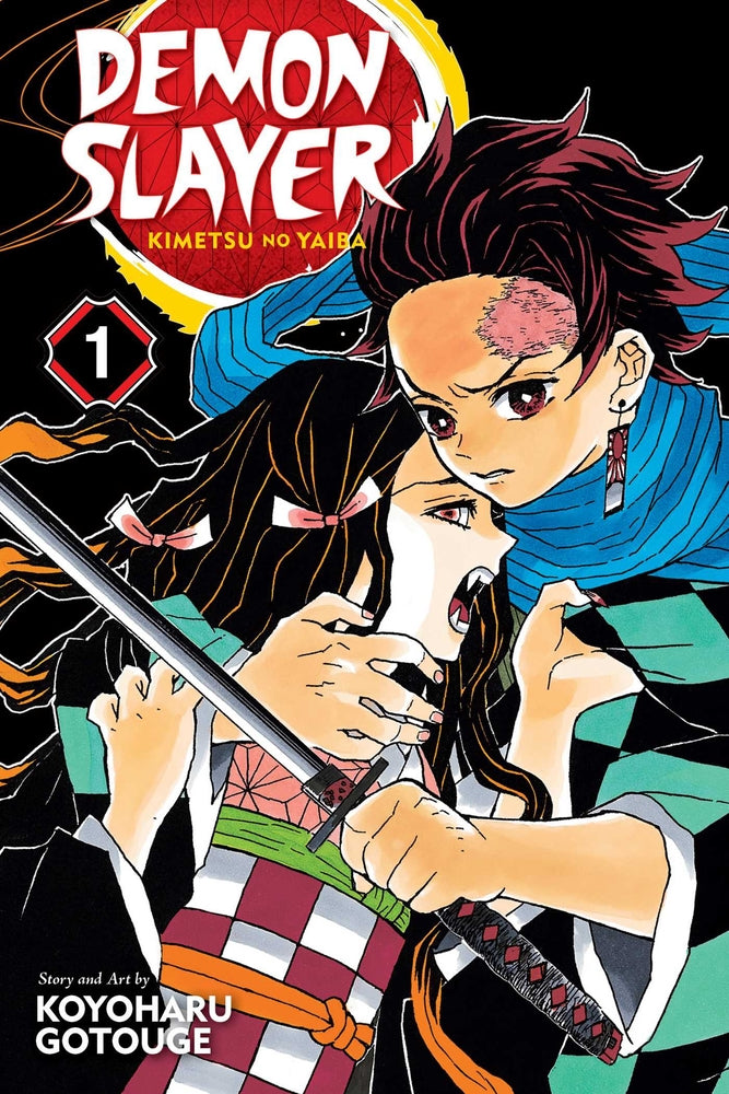 Book cover for Demon Slayer: Kimetsu No Yaiba, Vol. 1