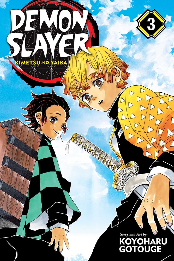Book cover for Demon Slayer: Kimetsu No Yaiba, Vol. 3