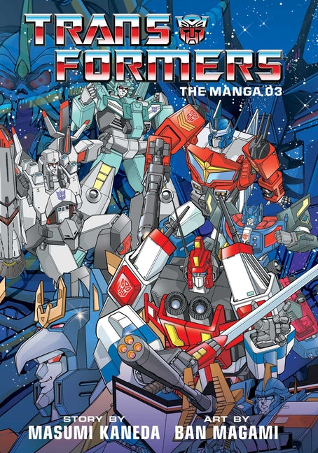 Book cover for Transformers: The Manga, Vol. 3