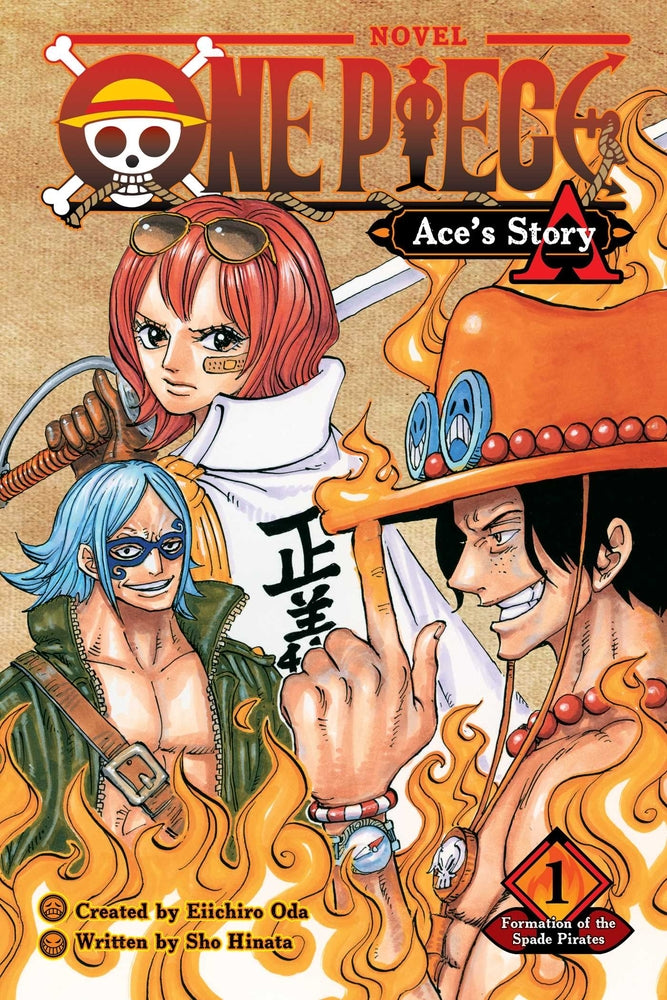 Book cover for One Piece: Ace's Story, Vol. 1: Formation of the Spade Pirates