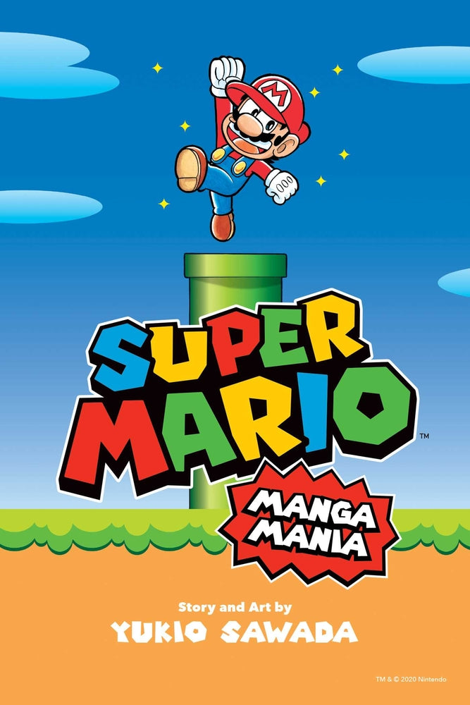 Book cover for Super Mario Manga Mania
