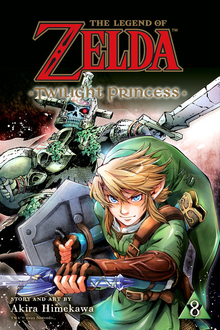 Book cover for Legend of Zelda: Twilight Princess, Vol. 8