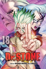Book cover for Dr. Stone, Vol. 18