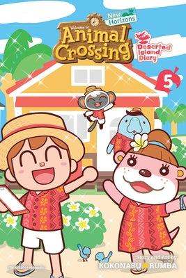 Book cover for Animal Crossing: New Horizons, Vol. 5: Deserted Island Diary