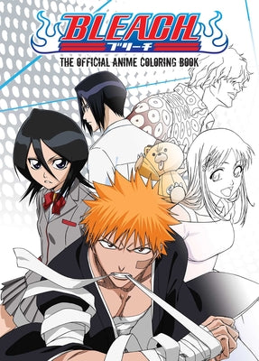 Book cover for Bleach: The Official Anime Coloring Book