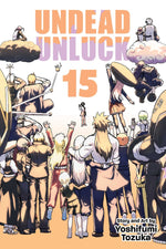 Book cover for Undead Unluck, Vol. 15
