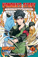 Book cover for Naruto: Konoha's Story--The Steam Ninja Scrolls: The Manga, Vol. 2
