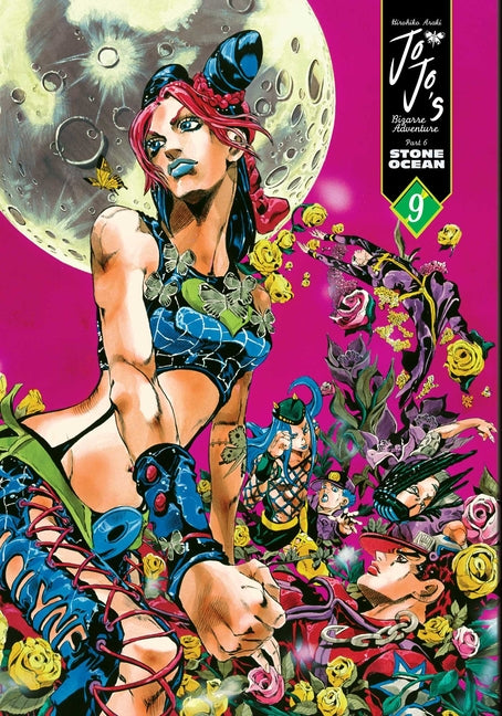 Book cover for Jojo's Bizarre Adventure: Part 6--Stone Ocean, Vol. 9