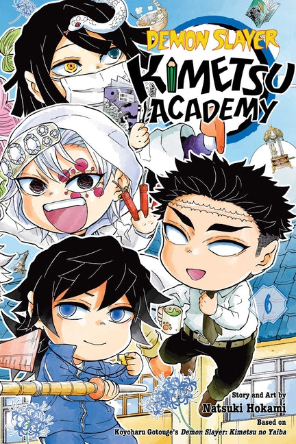 Book cover for Demon Slayer: Kimetsu Academy, Vol. 6