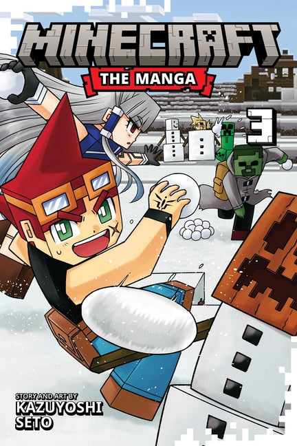 Book cover for Minecraft: The Manga, Vol. 3