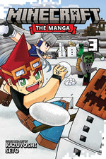 Book cover for Minecraft: The Manga, Vol. 3