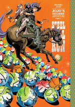 Book cover for Jojo's Bizarre Adventure: Part 7--Steel Ball Run, Vol. 3