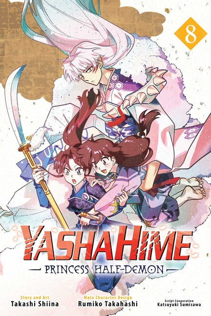 Book cover for Yashahime: Princess Half-Demon, Vol. 8