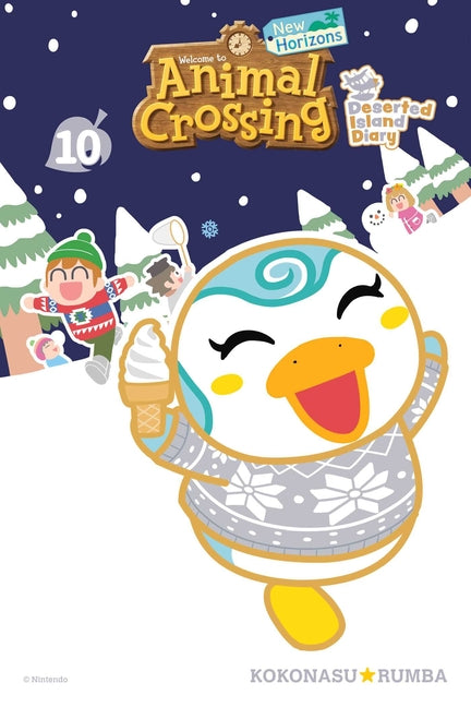 Book cover for Animal Crossing: New Horizons, Vol. 10: Deserted Island Diary