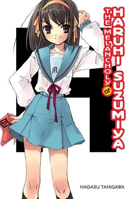 Book cover for Melancholy of Haruhi Suzumiya (Light Novel)