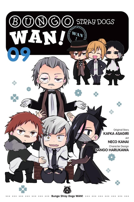 Book cover for Bungo Stray Dogs: Wan!, Vol. 9: Volume 9