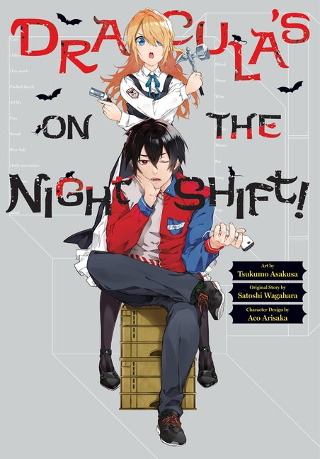 Book cover for Dracula's on the Night Shift!