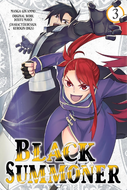 Book cover for Black Summoner, Vol. 3 (Manga)