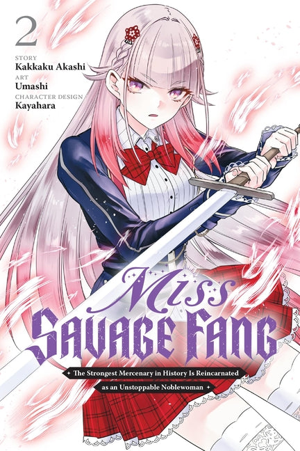 Book cover for Miss Savage Fang, Vol. 2 (Manga)