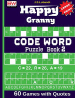 Book cover for Happy Granny (CODE WORD) Puzzle Book