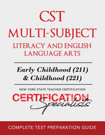 Book cover for CST Multi-Subject Literacy and English Language Arts
