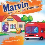Book cover for Marvin the Colorful Monster