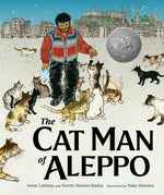 Book cover for The Cat Man of Aleppo