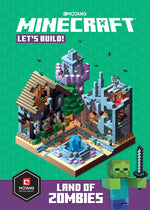 Book cover for Minecraft: Let's Build! Land of Zombies