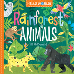 Book cover for Hello, World! Rainforest Animals