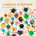 Book cover for handful of buttons: Picture book about family diversity