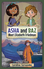 Book cover for ASHA and Baz Meet Elizebeth Friedman