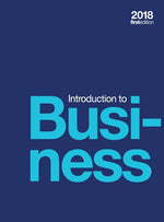 Book cover for Introduction to Business (hardcover, full color)