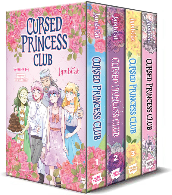 Book cover for Cursed Princess Club Box Set (Volumes 1-4)
