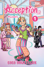 Book cover for Acception Volume One: A Webtoon Unscrolled Graphic Novel