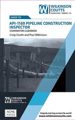 Book cover for API 1169 Pipeline Construction Inspector Examination Guidebook