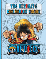 Book cover for One Piece Coloring Book: The Ultimate coloring book for Kids Teens and Adults