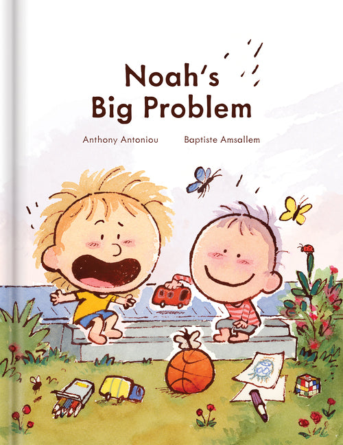 Book cover for Noah's Big Problem: A Heartwarming Story of Sibling Bonding and Neurodiversity - Autism Books for Kids Ages 5-9
