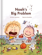 Book cover for Noah's Big Problem: A Heartwarming Story of Sibling Bonding and Neurodiversity - Autism Books for Kids Ages 5-9