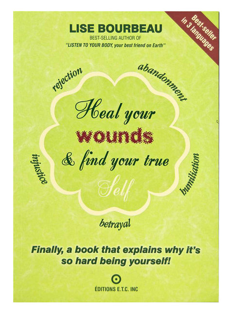 Book cover for Heal Your Wounds & Find Your True Self: Finally, a Book That Explains Why It's So Hard Being Yourself!
