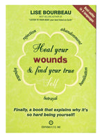 Book cover for Heal Your Wounds & Find Your True Self: Finally, a Book That Explains Why It's So Hard Being Yourself!