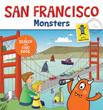 Book cover for San Francisco Monsters: A Search-And-Find Book