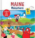 Book cover for Maine Monsters: A Search and Find Book
