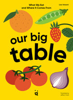 Book cover for Our Big Table: What We Eat and Where It Comes from