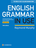 Book cover for English Grammar in Use Book with Answers Oebv Edition: A Self-Study Reference and Practice Book for Intermediate Learners of English
